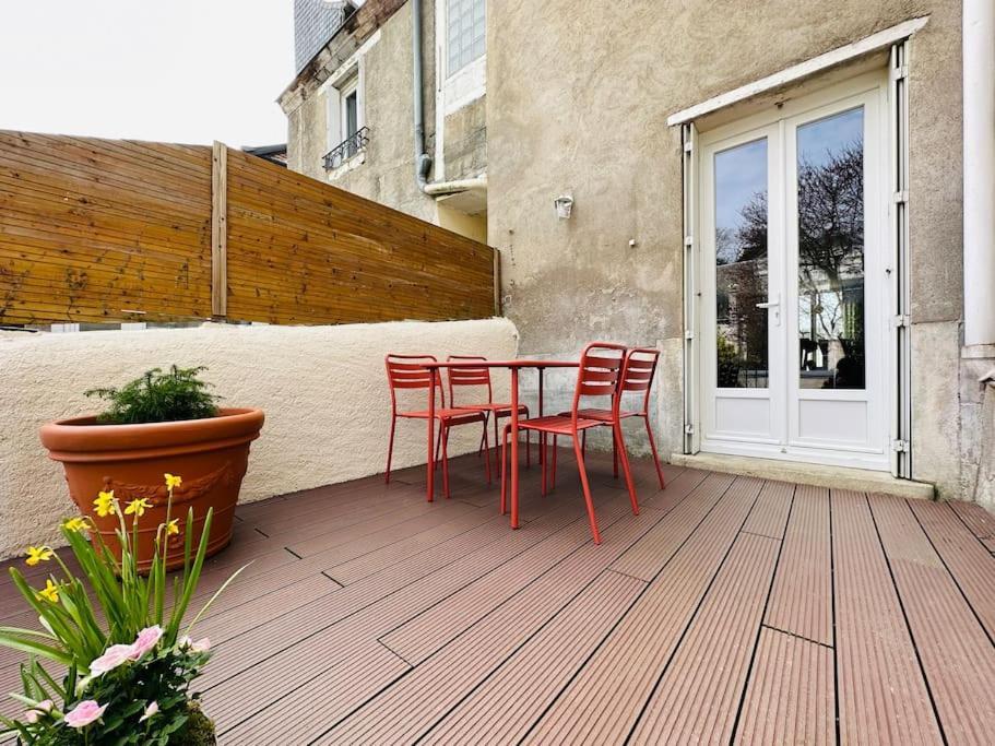 Appartement Le Jardin Secret - Jardin/Loire à Tours Extérieur photo